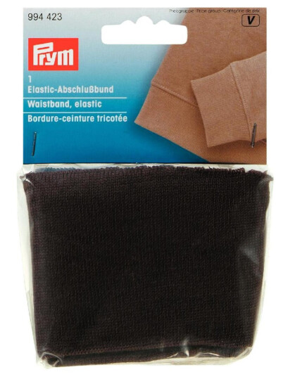 Elastisk linning, brun Linningsmansjetter, 70cm