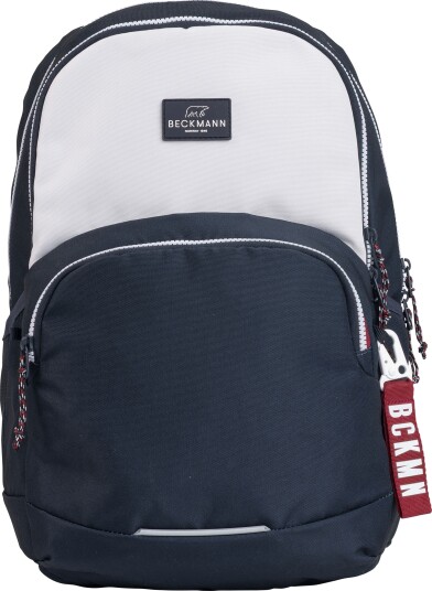 Beckmann Skolesekk 2 7.Kl Navy White Sport Junior 30L Beckmann Skolesekk 2 7.Kl Navy White Sport Junior 30L