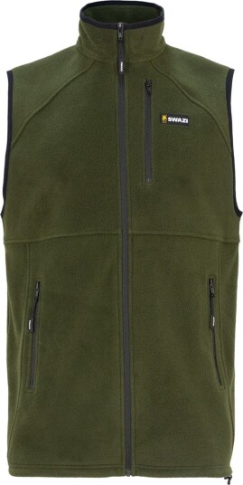 Swazi Sherpa Vest Olivengrønn 2XL