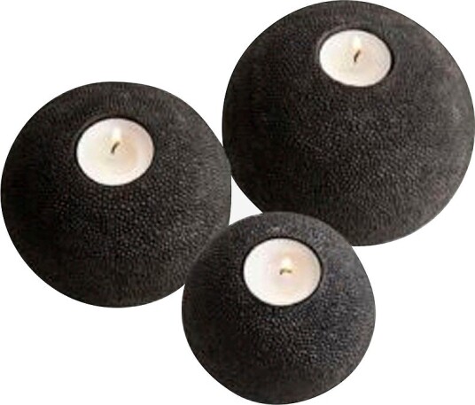 Zelected by Houze Telysholder Moonsand 3 pk Svart