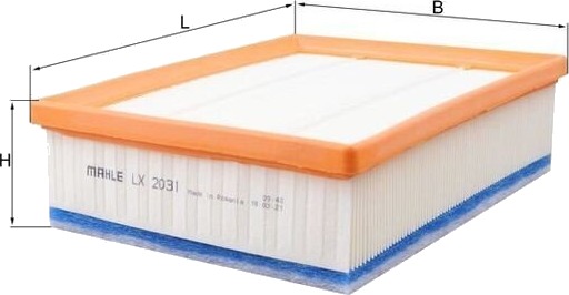 Luftfilter KNECHT LX 2031 Luftfilter KNECHT LX 2031