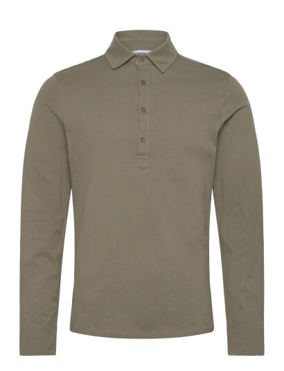 The Resort Co. Piqué Popover Olive Green M