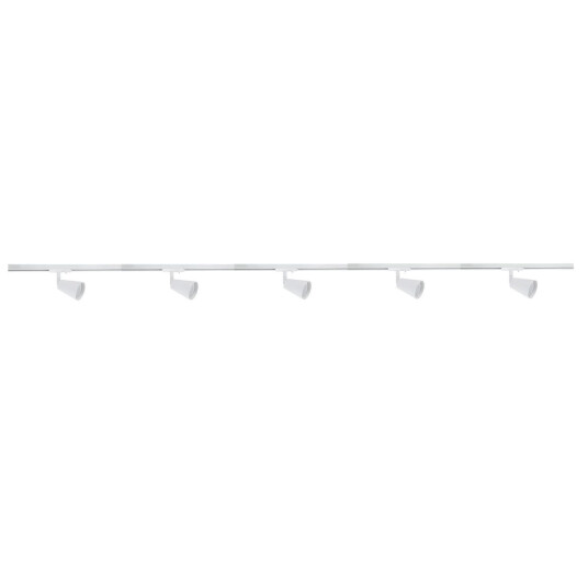Nordesign Bocca spotskinne 5 spotter 2 meter - Pure white Nordesign Bocca spotskinne 5 spotter 2 meter - Pure white