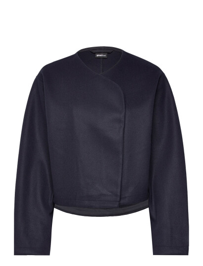 Gina Tricot Short Jacket - Navy - S