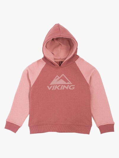 Viking Footwear Kid's Funtime Hoodie Pullover Pink 122