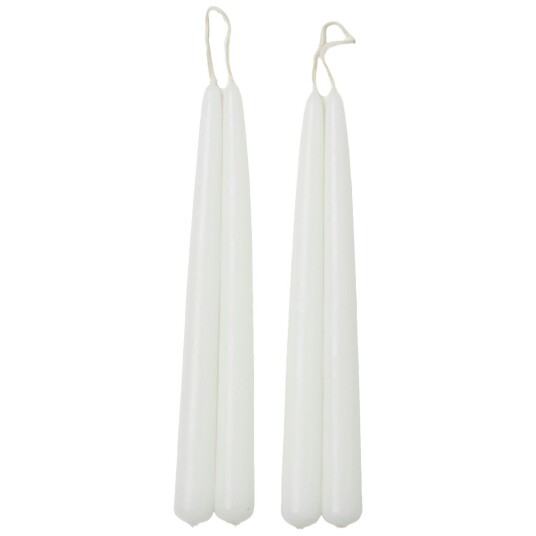Applicata Blossom Stearinlys 4 pk Hvit