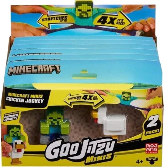 Goo Jit Zu MINECRAFT MINIS CHICKEN 2PK