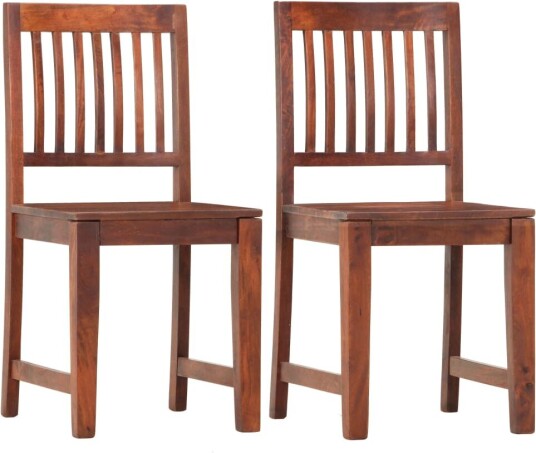 Spisestoler 2 stk heltre mango