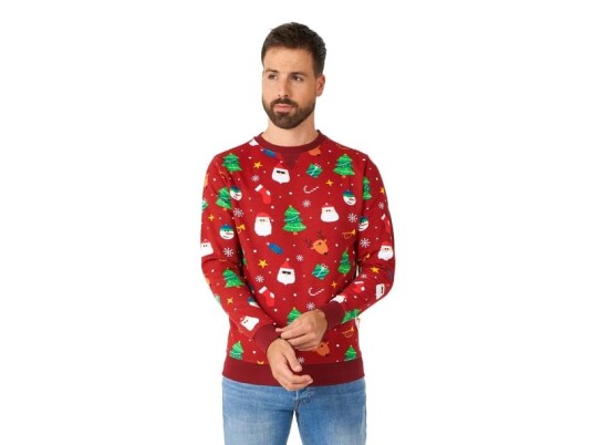 Oppo Merchandise Group B.v. Opposuits Festivity Red Julebluse