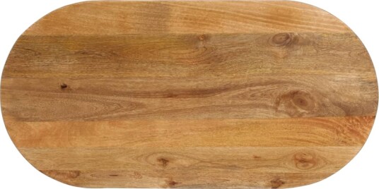 Bordplate 110x50x2,5 cm oval heltre mango