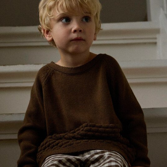 Lil' Atelier   Genser Knit Nobir Teak