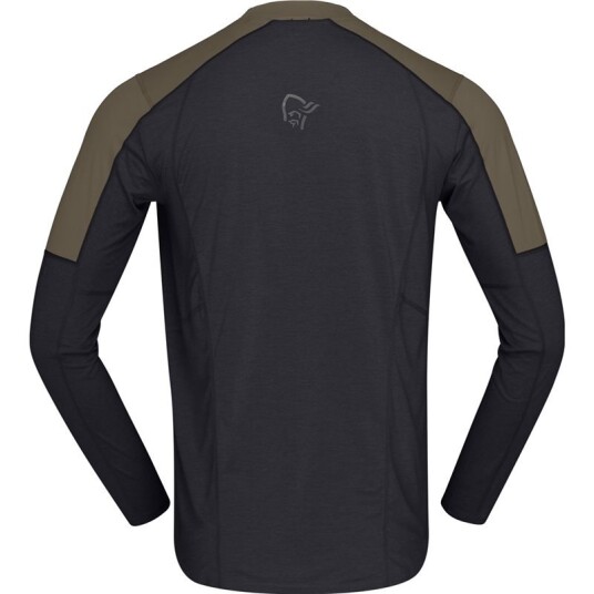 Norrøna Senja Equaliser Lightweight Long SleeveM's Olive Night