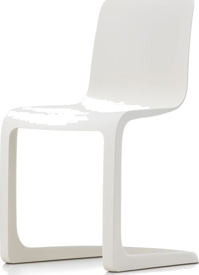 Vitra EVO C Spisestuestol Elfenben Vitra EVO C Spisestuestol Elfenben