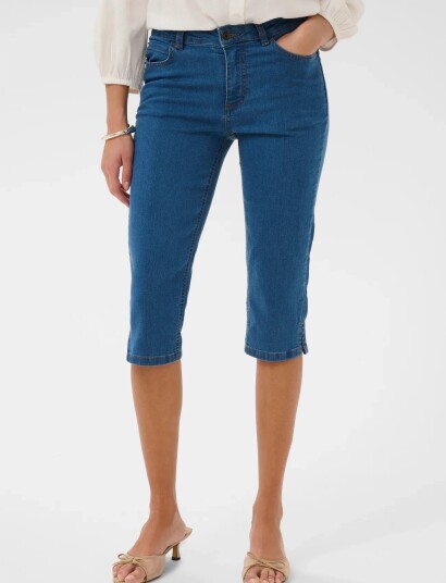 Kaffe Kavilma Capri Jeans Blue 40