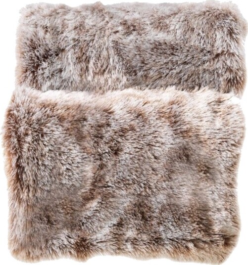 Douceur D`Interieur Mykt Teppe Med Kunstig Pels Beige