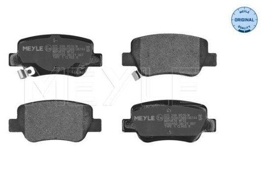 Bremseklosser MEYLE 025 248 8516/W