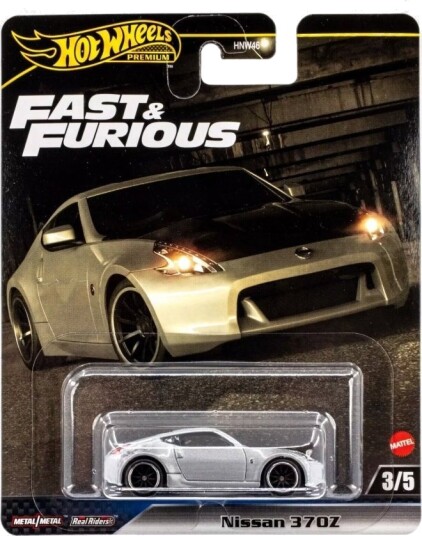Hot Wheels Premium Fast & Furious Nissan 370Z Diecast bil 1:64