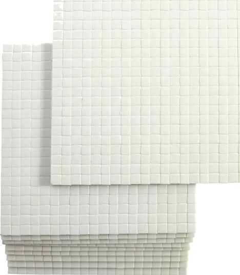 Klebeputer Creativ Company 3D Str 5X5 mm Tykkelse 3 mm 10X400 Stk/1 Pk Klebeputer Creativ Company 3D Str 5X5 mm Tykkelse 3 mm 10X400 Stk/1 Pk
