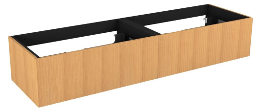 Vikingbad MIE Demi Bølge Servantskap til 2 Servant Eik / 140cm