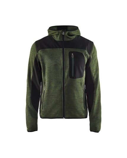 Blåkläder Hettejakke Militærgrønn/Svart 4XL