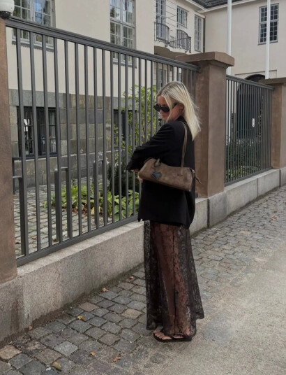 Becksöndergaard Worn Babette Bag - Brown - ONE SIZE Becksöndergaard Worn Babette Bag - Brown - ONE SIZE