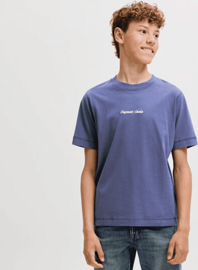 Jack and Jones Junior Jack and Jones Jr Jornorrebro t skjorte Crown Blue (128) 128