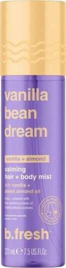 b.fresh Vanilla Bean Dream Calming Hair + Body Mist 221ml b.fresh Vanilla Bean Dream Calming Hair + Body Mist 221ml