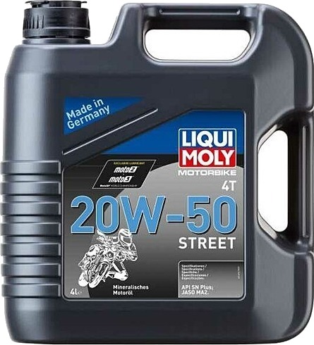 Motorolje LIQUI MOLY 20W-50 MOTORBIKE 4T STREET 4L