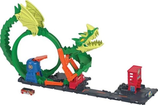 Hot Wheels City Dragon Drive Bilbane 5+ År