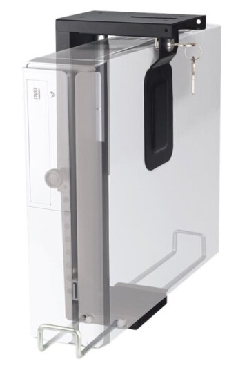 Neomounts CPU-D075 Fast Låsbar Monteringssett for PC Holder - Svart Neomounts CPU-D075 Fast Låsbar Monteringssett for PC Holder - Svart