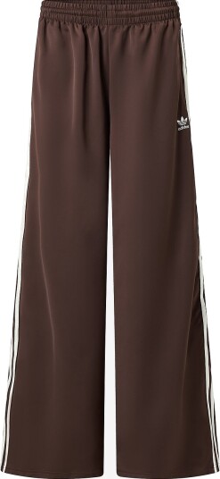 Adidas Originals Tracksuit bukse Adicolor Satin Wide Leg Brun Adidas Originals Tracksuit bukse Adicolor Satin Wide Leg Brun