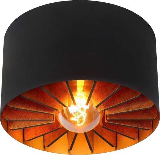 Zidane Taklampe  Diameter 30 Cm  Sort/Gull