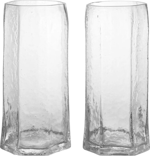 Ferm Living Kiru glass 2 pk Clear 30 cl Ferm Living Kiru glass 2 pk Clear 30 cl