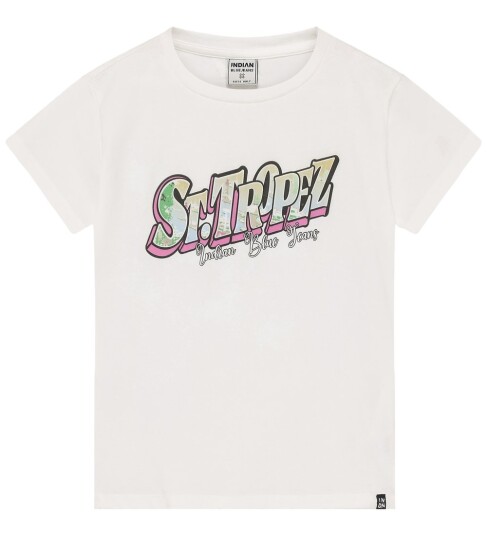 Indian Blue Jeans T Shirt Print White 128