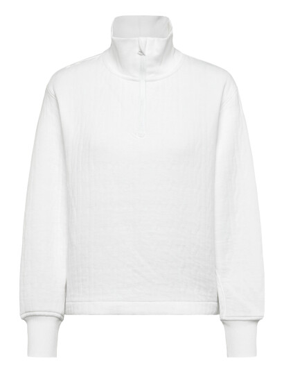 Ralph Lauren Golf Cable Quilted Quarter Zip White L