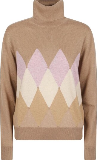 Ballantyne Dame Strikkevarer Beige L,