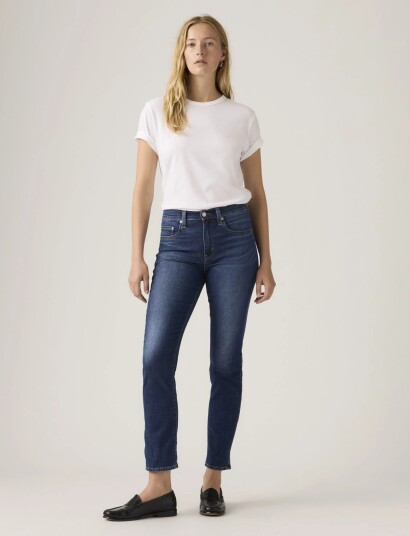 Levi"s® 724 High Rise Straight What El Blue 30 x 30