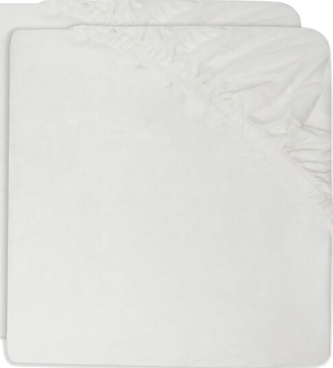 Jollein Stretchlaken 2-pakk 40x80 Ivory Jollein Stretchlaken 2-pakk 40x80 Ivory