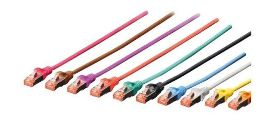 DIGITUS patch cable 5 m black Svart 5 meter