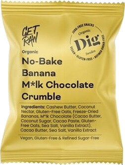 Dig No-Bake Banana and M*lk chocolate Crumble 35g Dig No-Bake Banana and M*lk chocolate Crumble 35g
