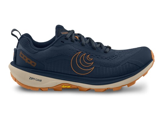 Topo Athletic Men"s Terraventure 5 Navy/orange 44