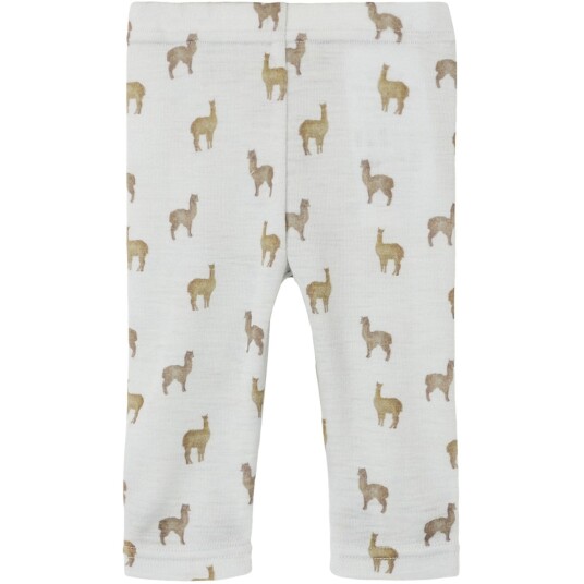Lil"Atelier Gray Dawn Lama Nbmnoel Nor Ull Slim Leggings Lil 68