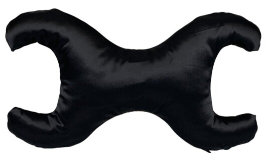 Save My Face La Petite Small Pillow w. 100% Silk Cover Black