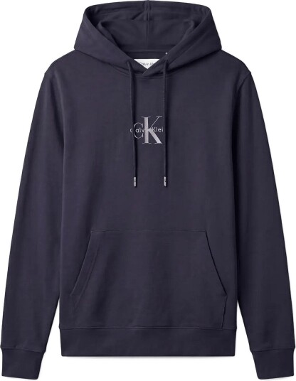Calvin Klein Jeans Cl Ls 350Terry Micro Mnlg Hoodie   Navy   XL