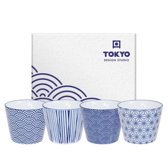 Tokyo Design Studio Nippon Blue tekopp 4 stk