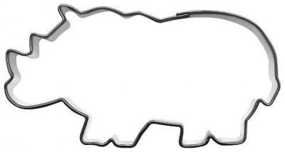 Pepperkakeform Neshorn 8,5 Cm Pepperkakeform Neshorn 8,5 Cm