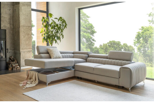 Laurece Sjeselongsofa Venstre Beige Laurece Sjeselongsofa Venstre Beige