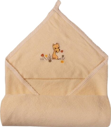 Matex Badehåndkle/Kappe For Baby I Frotté 85X85 Cm Ecru Matex Badehåndkle/Kappe For Baby I Frotté 85X85 Cm Ecru