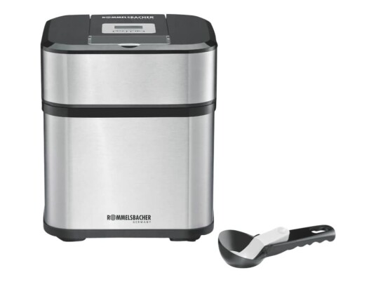 Rommelsbacher IM 12 Iskremmaskin 1,5 liter 12W Rustfritt Stål Svart