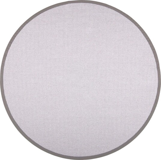 Lyyra2 Matte Rund 200 cm Lysegrå - Vm Carpet